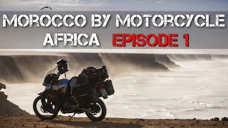 The ADVENTURE BEGINS in MOROCCO 🏍️  Motorcycle World Tour  Africa 1 [upl. by Hite]