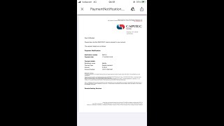 The New Capitec App  Proof of Payment [upl. by Bashee649]