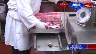 How to Cut a TBone and Porterhouse Steak  South Shore Meats [upl. by Misha]