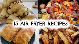 15 AIR FRYER RECIPES  WHAT TO COOK IN YOUR AIR FRYER  KERRY WHELPDALE [upl. by Kendre]