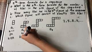 Nthterm formula for a sequence [upl. by Annol]