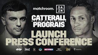 Jack Catterall Vs Regis Prograis Launch Press Conference [upl. by Vil699]