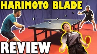 Butterfly Tomokazu Harimoto Innerforce ALC Blade Review [upl. by Nylodam]