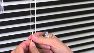 How to Restring a Mini Blind [upl. by Nylzor367]