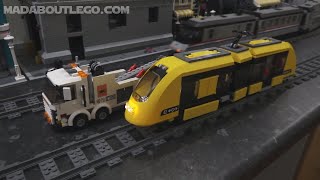 Lego Main Square Tram Power Functions Shorts [upl. by Gayleen598]