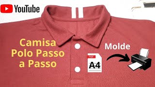 Como Costurar Camisa Polo [upl. by Nolla]