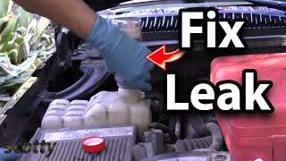 How to Fix a Leak in Your Car Radiator [upl. by Tarr]