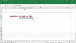 Función FILA en Excel [upl. by Philana197]