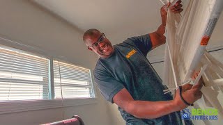 HOW TO SHORTEN BLINDS  Trimming Vinyl Window Blinds [upl. by Ellen]