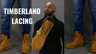 How To Lace Timberland Boots [upl. by Edgardo619]