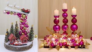 10 New Christmas Decorations 2022 🎄 10 Christmas Decorations Ideas [upl. by Sucramrej]