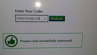 How to put roblox promo codes in Xbox 1 [upl. by Postman742]