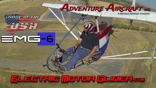 EMG Electric Aircraft – EMG 6 electric ultralight motorglider [upl. by Etnemelc975]