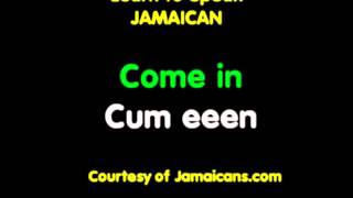 Conversation Greetings  Learn to Speak Jamaican Patois [upl. by Emmery]