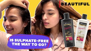 Heres Why To Use Sulphate Free Shampoo amp Conditioner  TRESemmé Shampoo Review  Be Beautiful [upl. by Emee647]