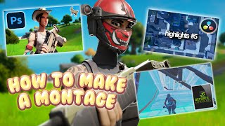 How to Make a Fortnite Montage  Full Guide [upl. by Hedve669]