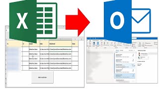 Mit Excel VBA mehrere Outlook Mails verschicken I Excelpedia [upl. by Cloris]