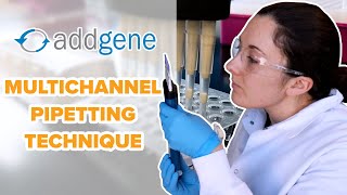 Multichannel Pipetting Technique [upl. by Ab]