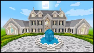 Minecraft How to Build a Mansion 4  PART 1 [upl. by Ahsiner844]