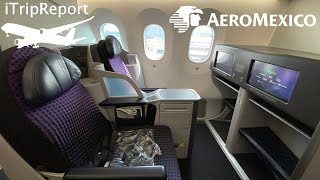 Aeromexico 7878 Clase Premier Business Class Review [upl. by Spratt]