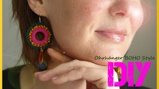 BOHO häkeln Ohrringe DIY [upl. by Drawyeh]