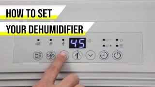 How to Set Your Dehumidifier  Sylvane [upl. by Christianity603]