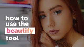 How to Use the PicsArt Beautify Tool  PicsArt Tutorial [upl. by Nolahp282]