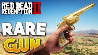 Red Dead Redemption 2 Rare Gold Revolver Otis Miller Treasure Map RDR2 Best Gun [upl. by Aineg]