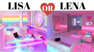 LISA OR LENA 💖 Rooms [upl. by Eugen]