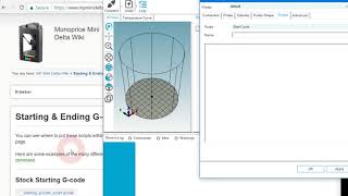 RepetierHost  Start amp End G code Script Location [upl. by Quint]