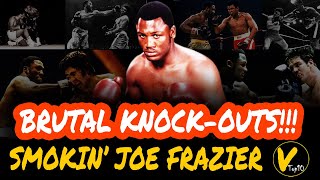 10 Joe Frazier Greatest Knockouts [upl. by Andris]