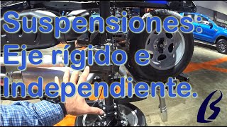 ¿Cómo funcionan las suspensiones Eje rígido e Independiente [upl. by Kries]