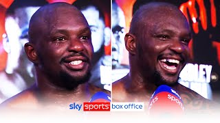 quotI can beat ANYONEquot  Dillian Whyte reacts to his 4th round demolition of Alexander Povetkin [upl. by Ateuqahs637]