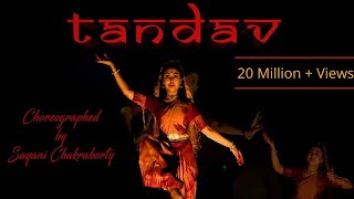 TANDAV  Choreography by Sayani Chakraborty Times music spiritual  Shankar Mahadevan [upl. by Royce]