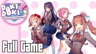 Doki Doki Literature Club Plus Full Game No Commentary [upl. by Emyaj538]