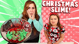 FIX THIS CHRISTMAS SLIME CHALLENGE  JKREW [upl. by Eittod316]