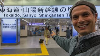 Tokyo Station Entrance and Exit Points  Shinkansen and Local Trains [upl. by Anilave]