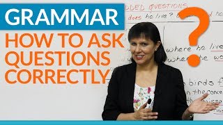 How to ask questions correctly in English — Embedded Questions [upl. by Zwart]