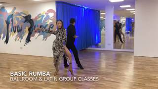 How to dance Basic Cuban Rumba  Beginners Level [upl. by Ahto]