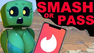 MINECRAFT  SMASH OR PASS [upl. by Rebane]