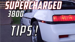 3800 Supercharged Fiero Tips amp Closer Look Part 1  Engine Swap [upl. by Gingras]