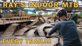 Full Tour of Rays Indoor MTB Park Cleveland Ohio [upl. by Gav]