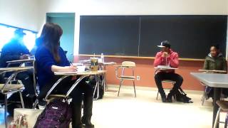 Teacher throws up in class [upl. by Asilaj]