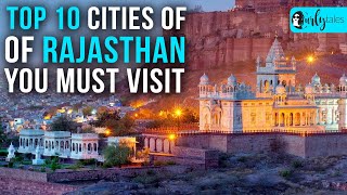 Top 10 Cities In Rajasthan You Must Visit  Curly Tales [upl. by Wolfort]