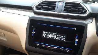 2022 Maruti Suzuki Swift Dzire VXI Radio amp Bluetooth Phone Setup [upl. by Akerahs4]