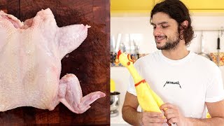 COMO DESOSSAR FRANGO  Cozinha Básica [upl. by Dviad]