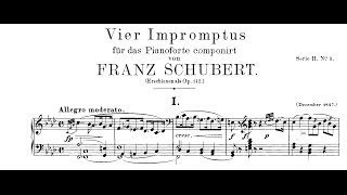 Schubert 4 Impromptus Op142 Zimerman [upl. by Aloivaf189]