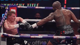 Dillian Whyte vs Alexander Povetkin REMATCH FULL FIGHT recap [upl. by Idur92]