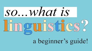 What is Linguistics  The Five Branches Explained [upl. by Lelia]