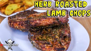 Herb Roasted Lamb Shoulder Chops  Moist And Delicious [upl. by Bunce]